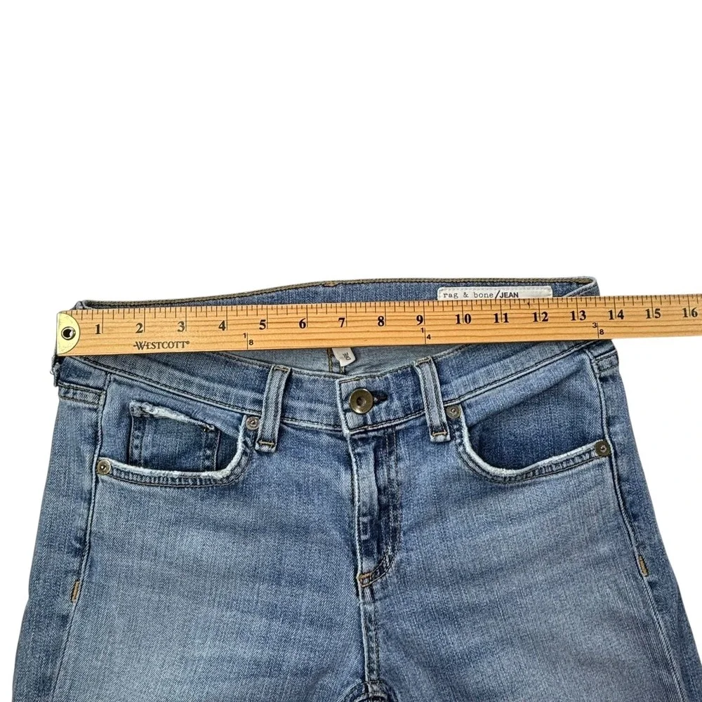 Rag & Bone FREEMONT Dre Slim Ankle Jeans Womens‎ Size 25 Actual 27"Wx29"Inseam - Picture 9 of 16